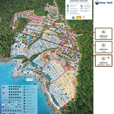 Easyatent Luxe Safari Tent Krk База отдыха 4*